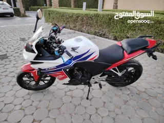  9 للبيع دراجة هوندا cbr 400cc موديل 2013 بحالة ممتازة موجودة بالعين مطلوب 10.000 درهم للتواصل 05076098