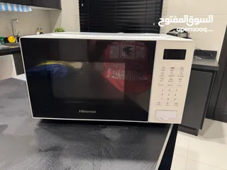  1 ميكرويف هاي سينس استخدام 10 أشهر 10 months used microwave hisense