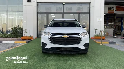  1 شيفروليه ترافرس ال تي 2019 لون ابيض للبيع 2019 Chevrolet Traverse LT White Color for Sale