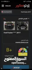  9 فورد فيوجن 2017 كلين تايتل ford fusion  للبيع بسعر مغري