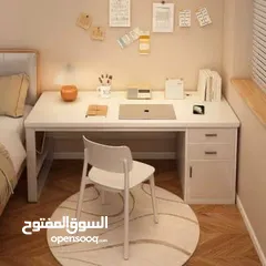  6 مكتب أنيق وعملي بسعرر يناسب الجميع  للطلب عبر رسائل الوتس