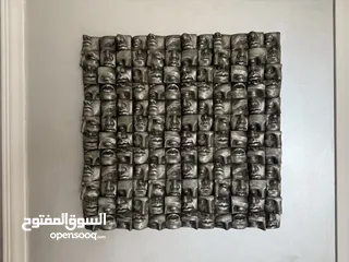  1 لوحة نادرة لمجموعة وجوه من العصر الروماني