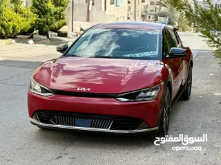 3 كيا EV 6 2022 فل وجمرك جديد ماشيه 30 الف بسعر مغري كاش واقساط بدفعه 3000 دينار