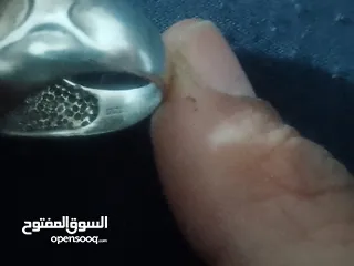  5 خاتم فضه ايطالي