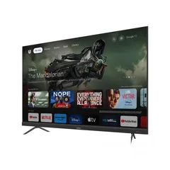  1 تلفزيون 55 بوصة سمارت QLED 4K UHD Google TV (إصدار 2024) الفئة 