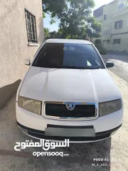  4 سكودا فابيا 2002 ماطور 1900 ديزل قطارة سولار