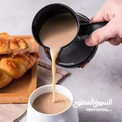 2 لكل عشاق القهوة أصحاب المزاج تصلح لتسخين الماء أو عمل الشاي والزهورات سرعة الغليان وبتعمل رغوة للقهو