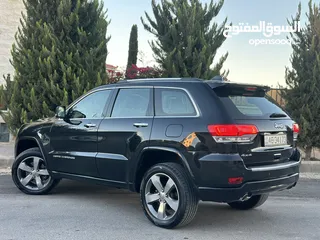  3 Jeep grand Cherokee 2014(Over-Land) 4*4 فحص كامل اعلى صنف مع بانوراما لون اسود مميز