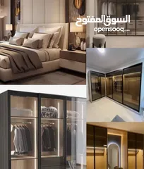  9 خزائن حائط تفصيل يبداء سعر المتر المربع من 45دينار