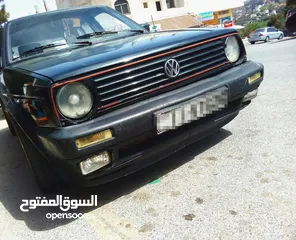  1 جولف GOLF MK2 1990 مرخصه بسعر 1500