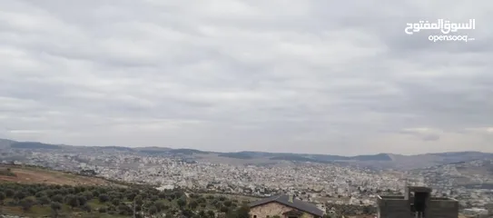  12 شاليه للبيع في جرش دوبلكس منطقة فندق غصن الزيتون