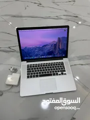  1 MAC BOOK PRO رفيع موصفات قويه Core i7 RAM 16 HARD 500 SSD