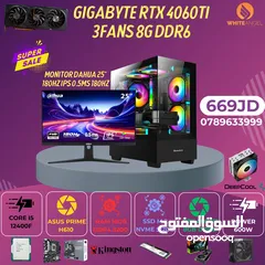  8 اسعارنا غير الكل I5 14400F  // RTX 4060  Asus Dual // RAM 16GB  جديد مكفول سنه. DDR4