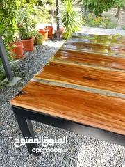  5 تفصيل طاولات بالأخشاب الطبيعية بأسعار جداً مناسبة