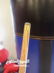  2 استيكات سنوكر اصلي مفصله ثلاث قطع اصليه