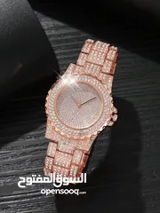  5 ساعة يد تقليدية نسائية من الكوارتز qasual quartz women wristwatch