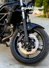  3 سوزوكي SV 650 موديل 2020 للبيع ممشى قليل جداً  5800Km بسعر قابل للتفاوض
