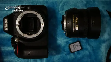 3 nikon D3300 with 18-55mm + 35mm