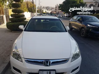  4 هوندا اكورد 2007 هايبرد فل كامل بحالة ممتازة