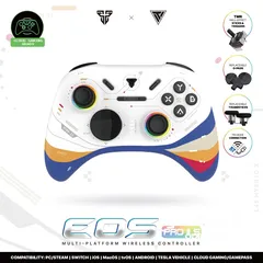  2 FANTECH EOS PRO II S WGP15 V2S MECHANICAL BUTTONS WIRELESS GAMEPAD يد تحكم فانتيك ميكانيكل جديدة