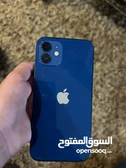  2 آيفون 12عادي اللون ازرق