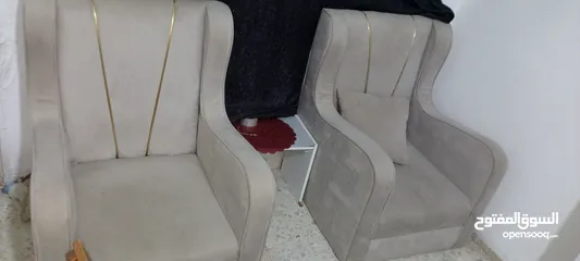  3 عفش للبيع غرف نوم كنب حرف ل