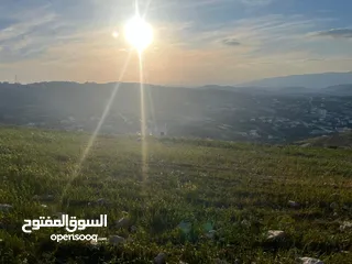  4 ارض الكمشة - استثمارية عالية و مطلة ( راس جبل)  قريب شارع الاردن 4 دونم إطلالة بانورامية مطلة