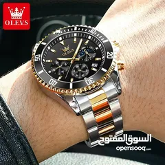  14 تخفيض 50% ساعه مميزه اصليه لعشاق الفخامه من ماركة olevs