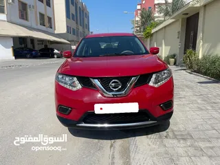  2 # NISSAN X-TRAIL ( YEAR-2015) RED COLOUR SUV 35 66 74 74