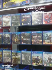  24 سيديات بلايستيشن فور و فايف جديد و مستعمل