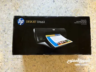  1 طابعة hp جديد و غير مستعمل