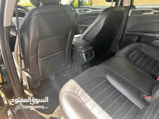  17 فورد فيوجن لون اسود موديل 2013se
