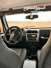  18 jeep wrangler GCC 2006 clean جيب خليجي نظيف  جدا ممشى قليل . سعر قابل للتفاوض