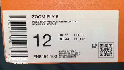  3 Nike zoom fly 6 (new model) حذاء الجري نايك /نايكي زوم فلاي 6 ( الاصدار الحديث )