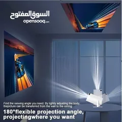  4 بروجكتر HY300  Pro بدقة  4K بافضل سعر  شامل التوصيل