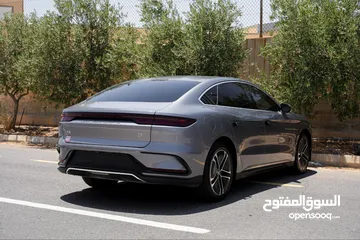  4 BYD Han 2023 605 KM عداد قليل 18 الف فقط