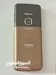  3 موبايل نوكيا 6300 بحالة ممتازة مع الشاحن