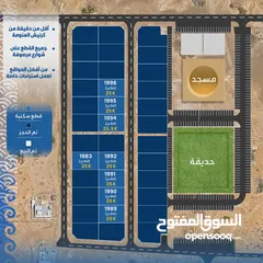  8 ارض للبيع & المنومة $$  موقع استثماري راقي بمواصفات مميزة للسكن المثالي / احجز ارضك الآن