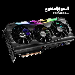  1 كرت شاشة EVGA 3080 مستعمل بحالة الوكالة