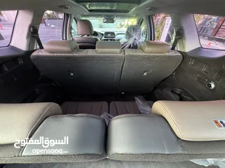  7 فرصة نادرة Hyundai Santa Fe بانوراما غرفة بني    (6+1 مقاعد أصلية) ممشى قليل و بحالة الوكالة