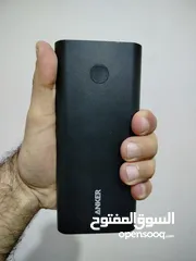  4 شاحن أنكر Anker  بخاصية PD + IQ  + Auto ID بسعة 28600 ملليمبير وقدرة 100 واط