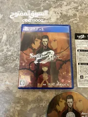  2 Steins gate 0 ps4 لعبة ستاينز جيت لل ps4
