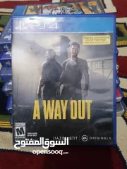  1 لعبه a way out