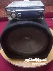  1 بازوكا سياره نوع العقرب +مسجل نوع Sony