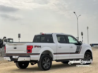  4 فورد F150 سبورت 2018 نظيف جدا