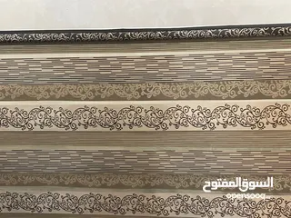  6 سجاد تركي واباجور اسباني شبه وكاله ب30د