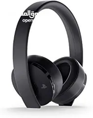  1 سماعات بلايستيشن كولد نيو   Playstation gold new headset