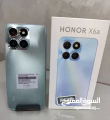  1 مستعمل ايام Honer X6a رام 6 جيجا 128 أغراضة والكرتونه الأصلية متوفر توصيل