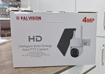  1 كاميرا متحركة 4m تعمل على الطاقه الشمسيه