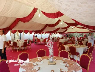  28 For Rent Tents and Wedding Supplies   للایجار الخیام و مستلزمات الافراح